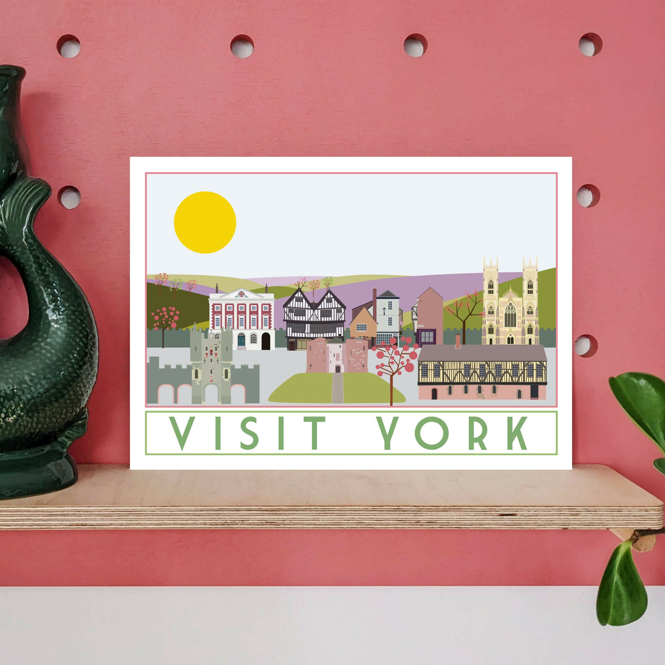 York Travel Poster