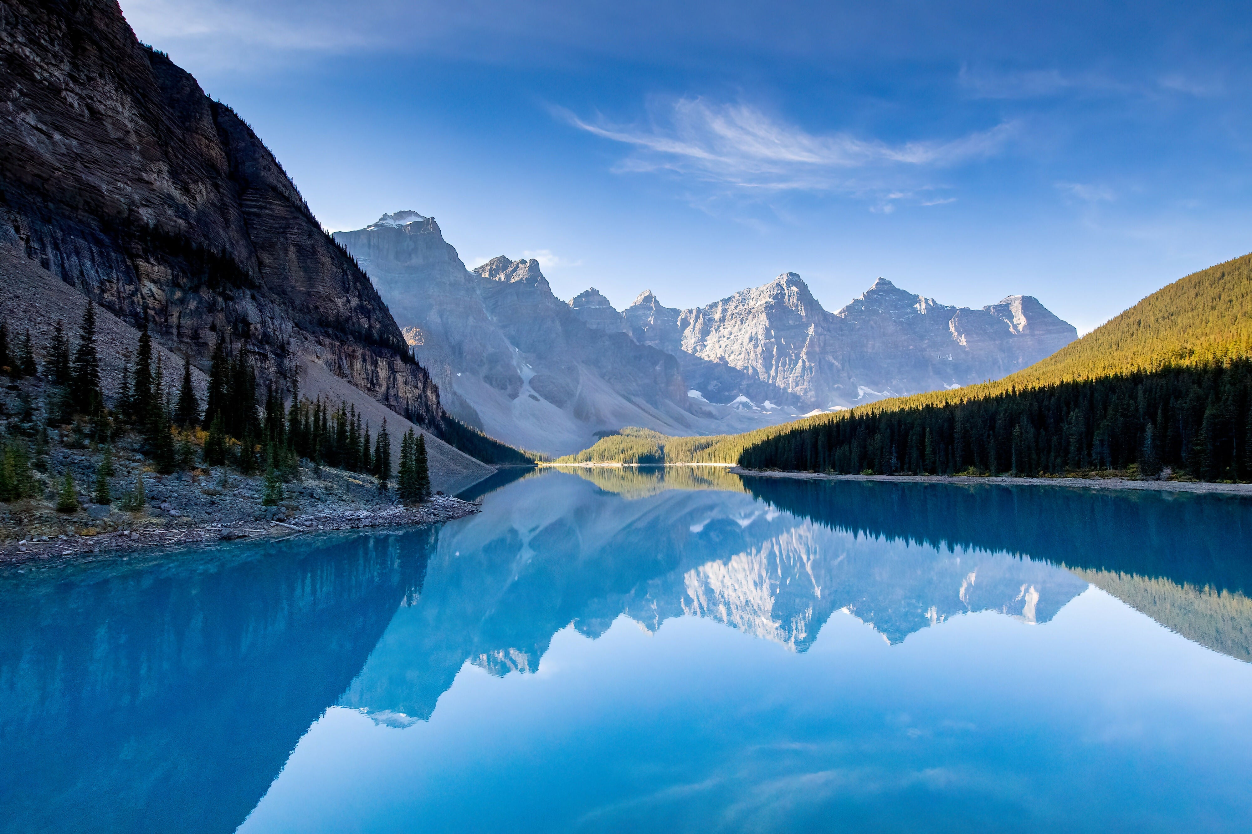 Moraine Lake Test Print A5