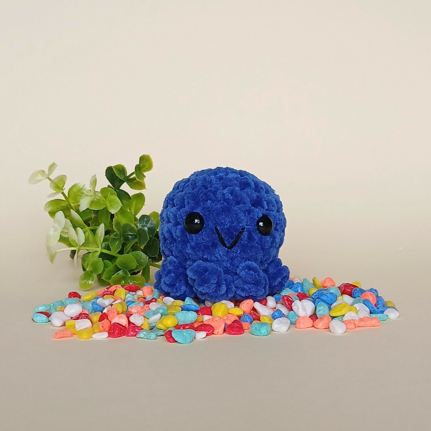 Baby Octopus | Bright and Colourful Handmade Toy | Art & Soul