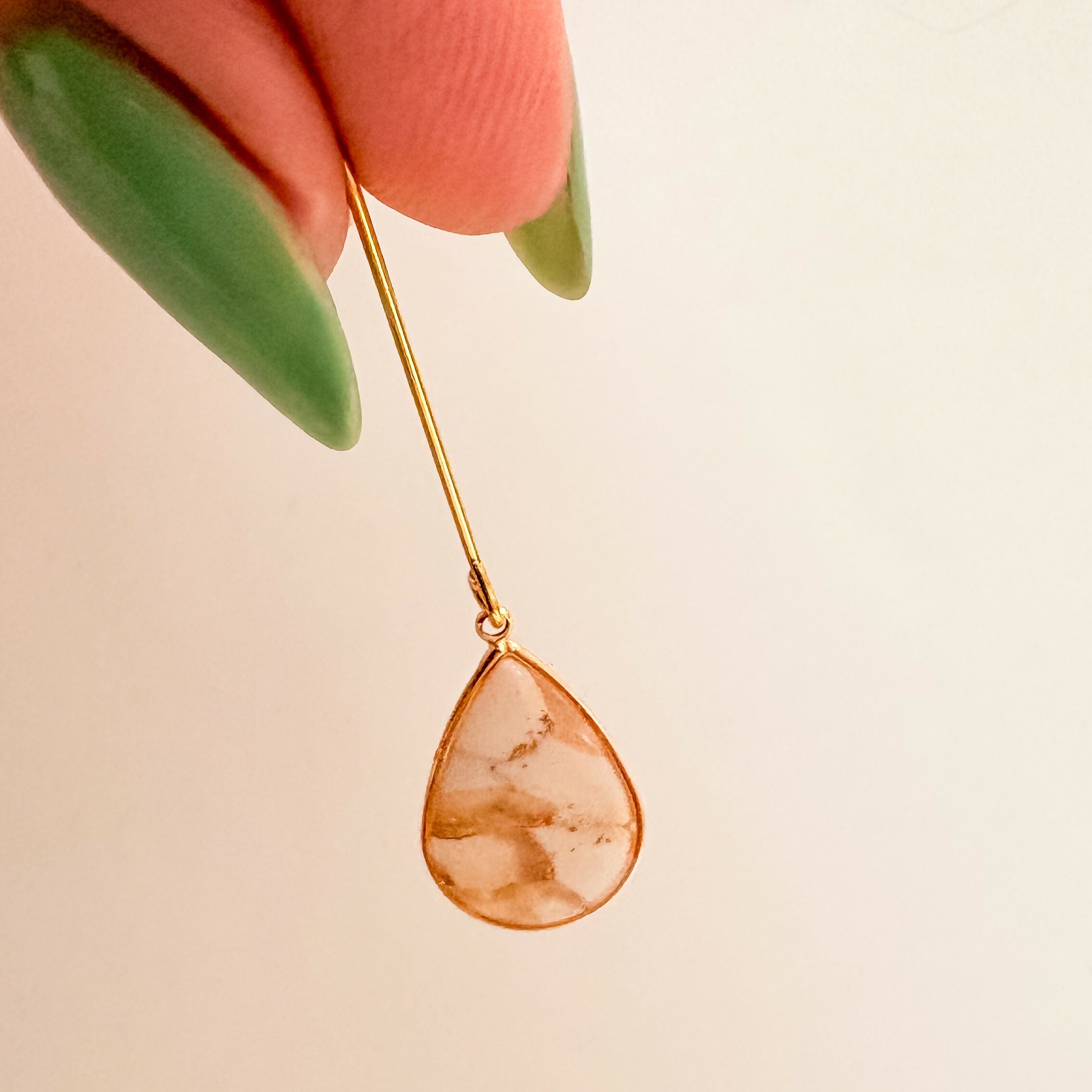 Long Teardrop Earrings