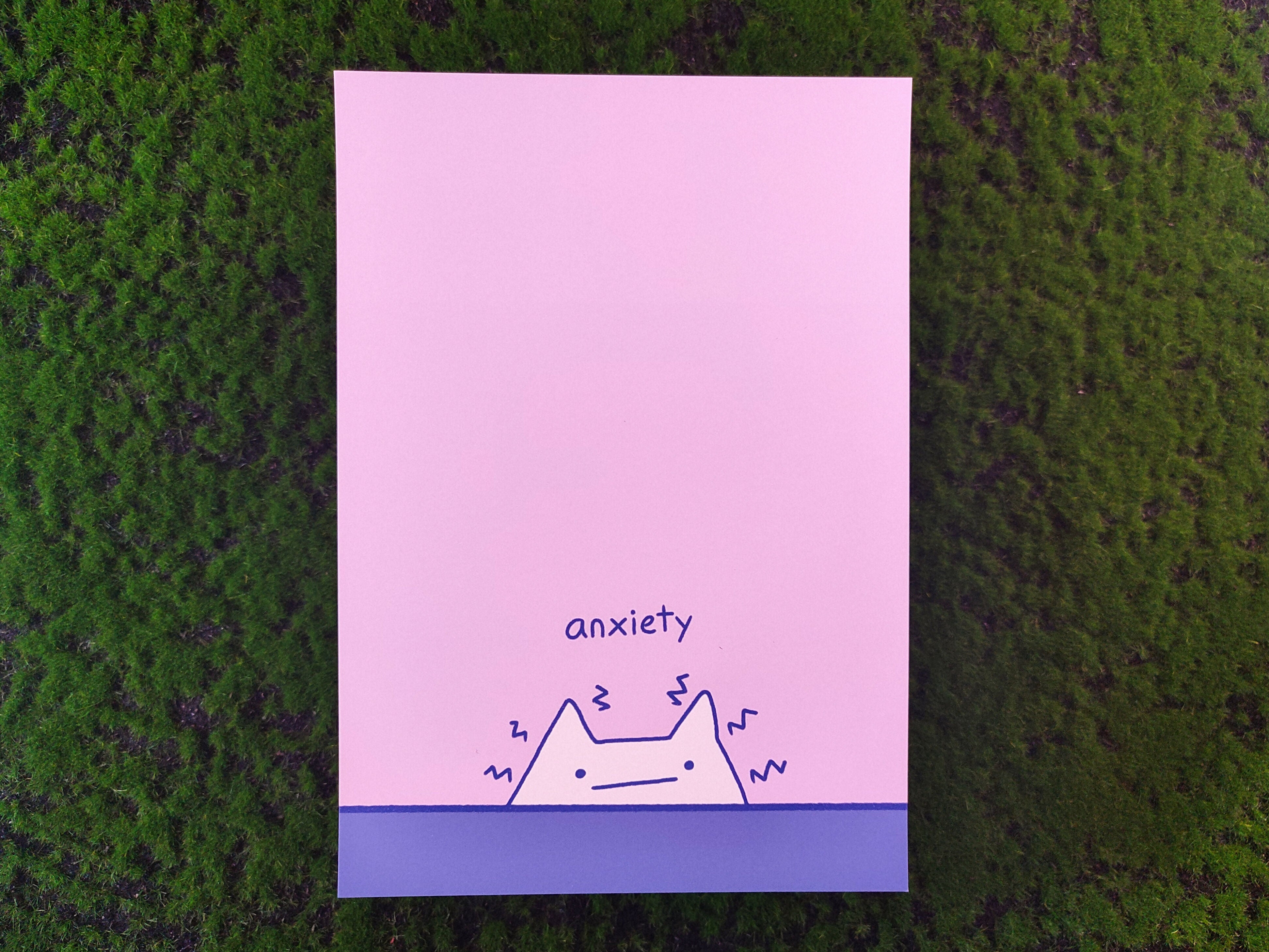 Anxiety Art Print