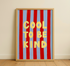 Cool To Be Kind Kids Nursery Print