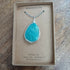 Amazonite Wire Wrapped Pendant