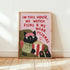 Films and Pyjamas Cat Print