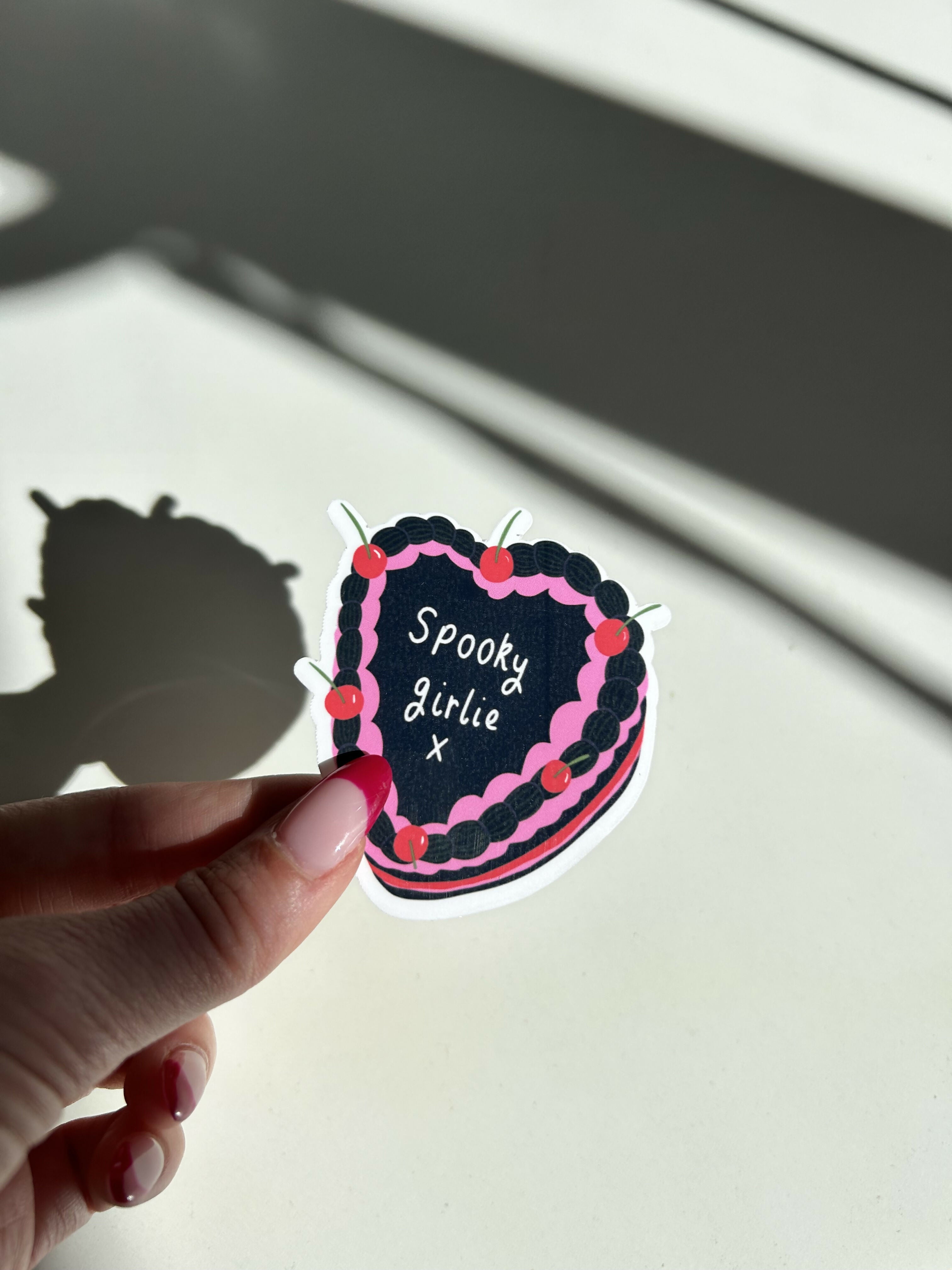 Spooky Girlie Sticker