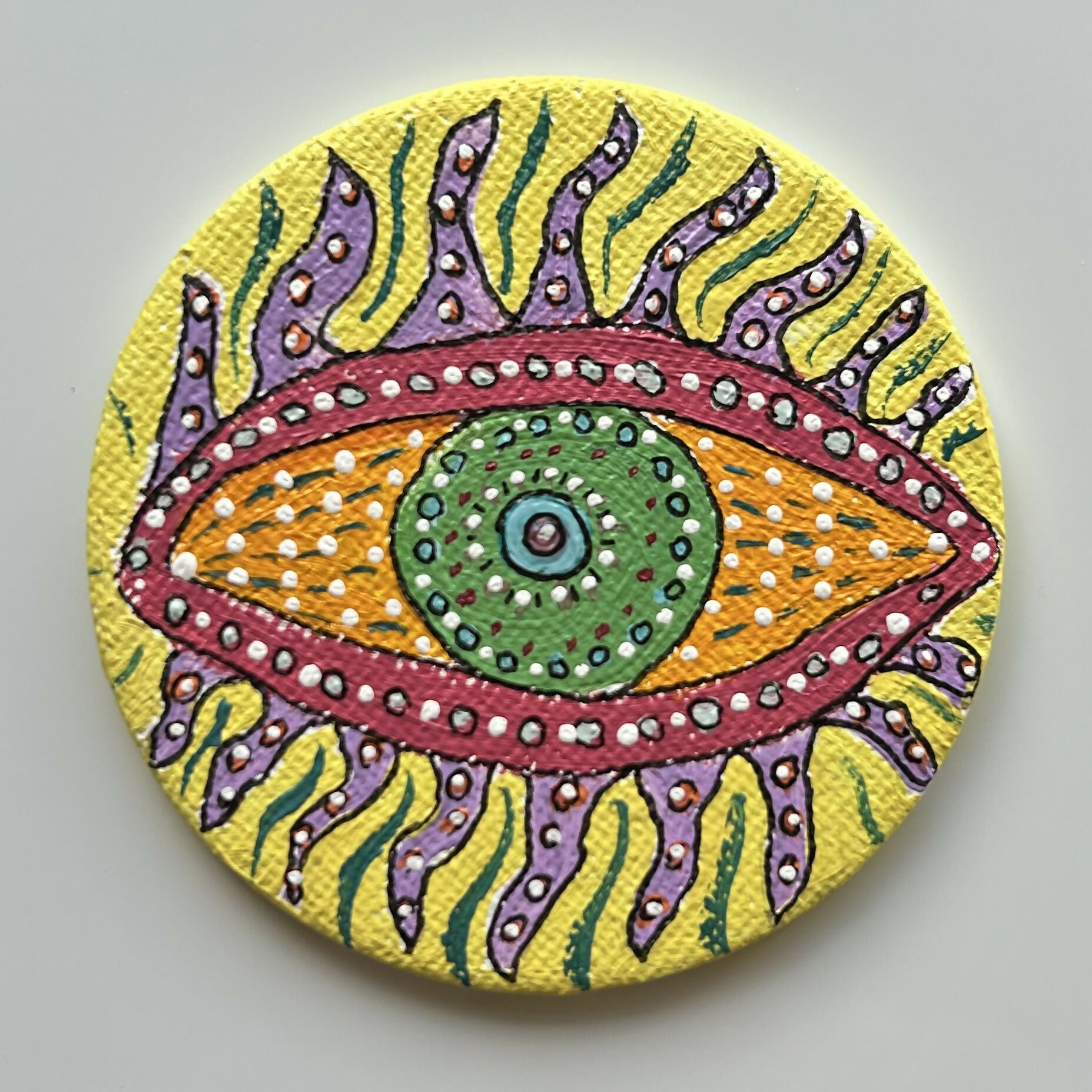 Eye Magnets Original Artwork