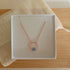 Seaglass Moon Necklace