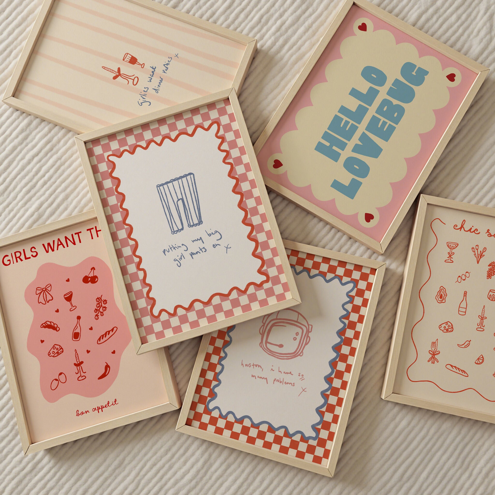 Putting My Big Girl Pants On Print – Funny Hand Drawn Print