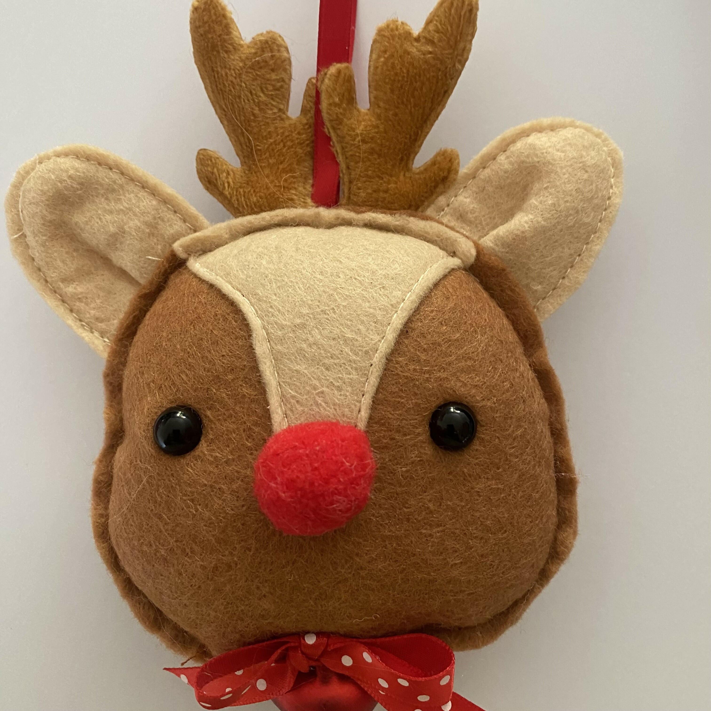 Reindeer Head Bauble