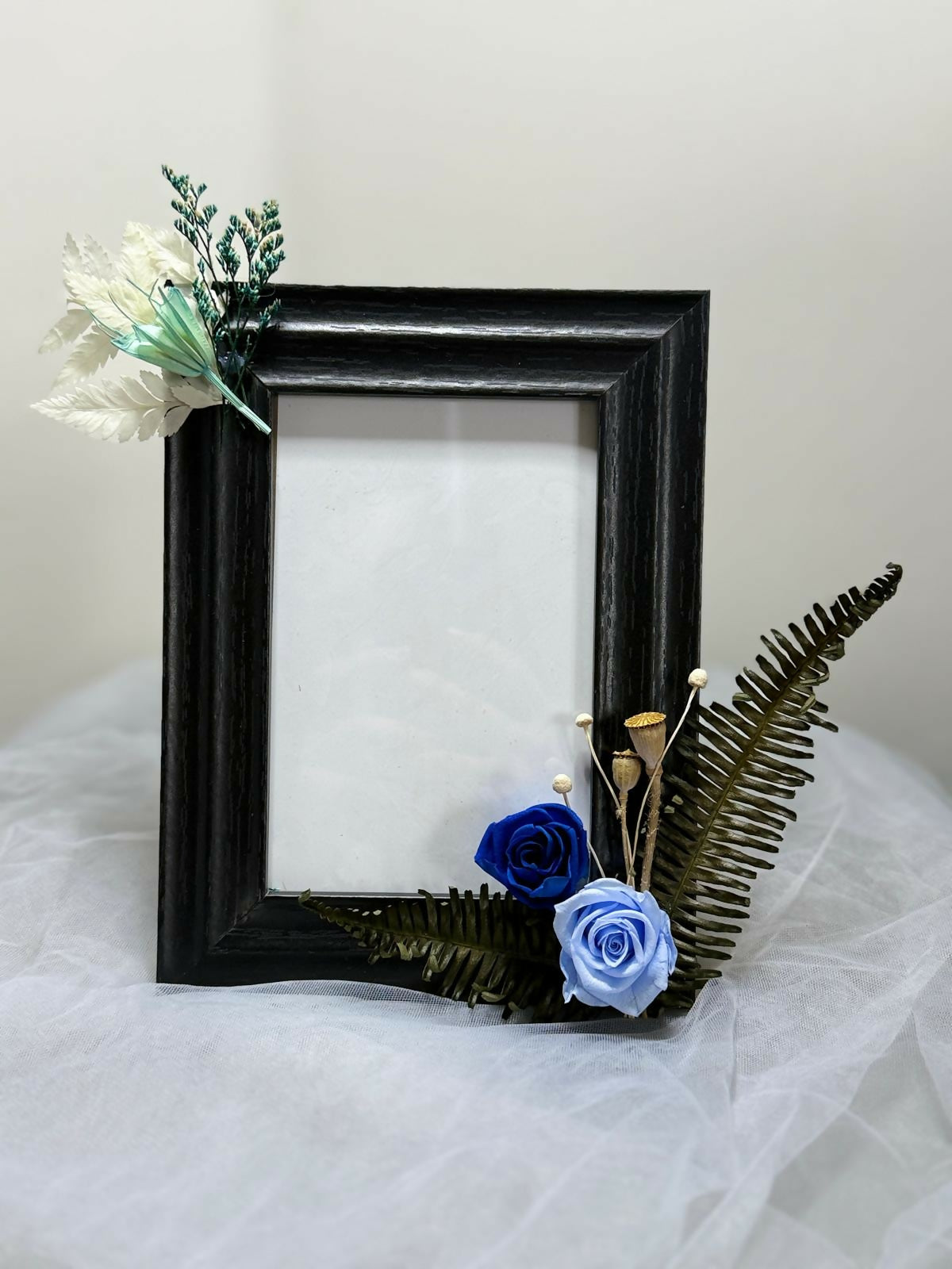 Preserved Flower Photo Frame