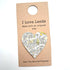 Heart Shaped Hyde Park Leeds Map Magnet