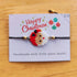 Father Christmas Bracelet - Handmade Festive Jewellery