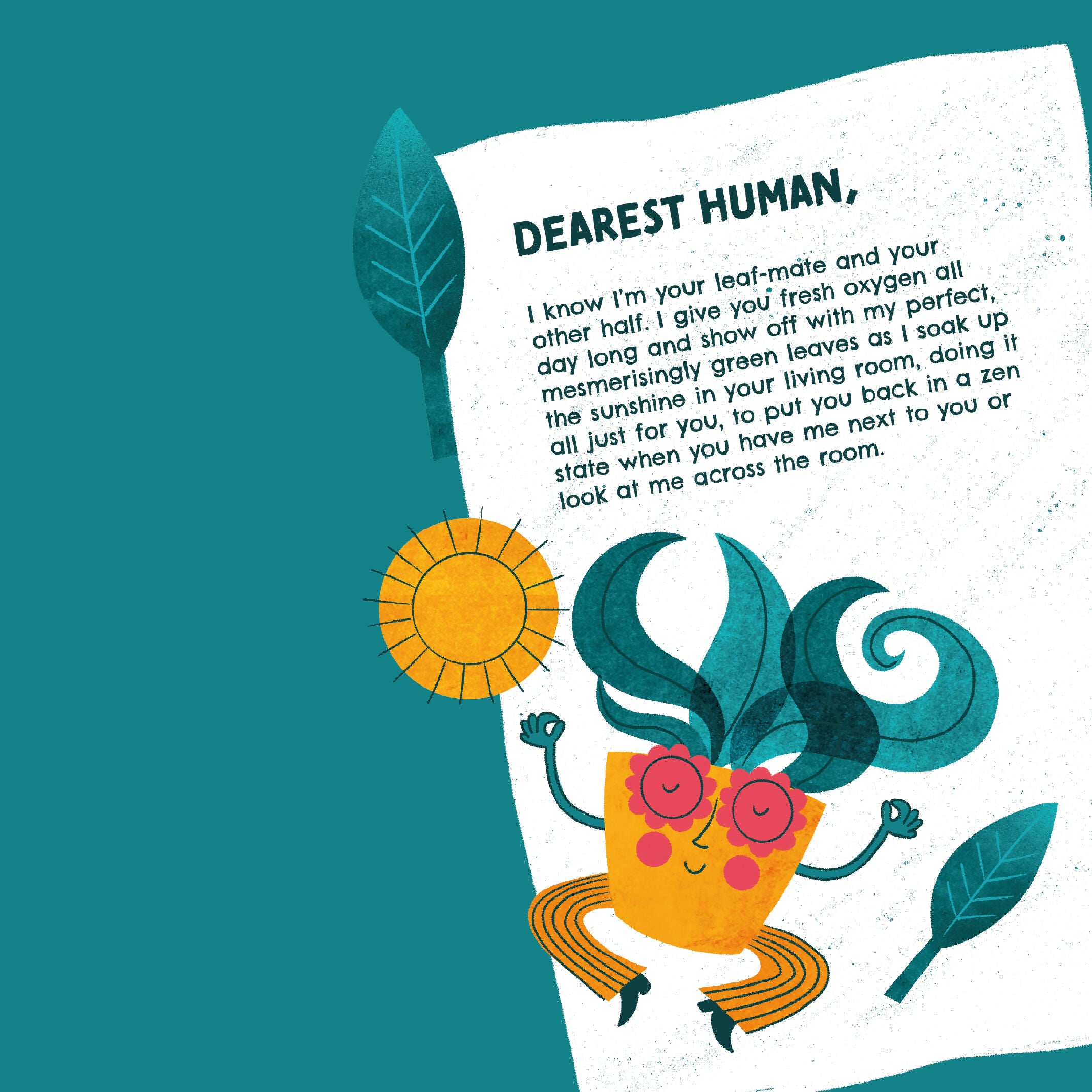 Funny Plant Log for Plant Lovers and Owners