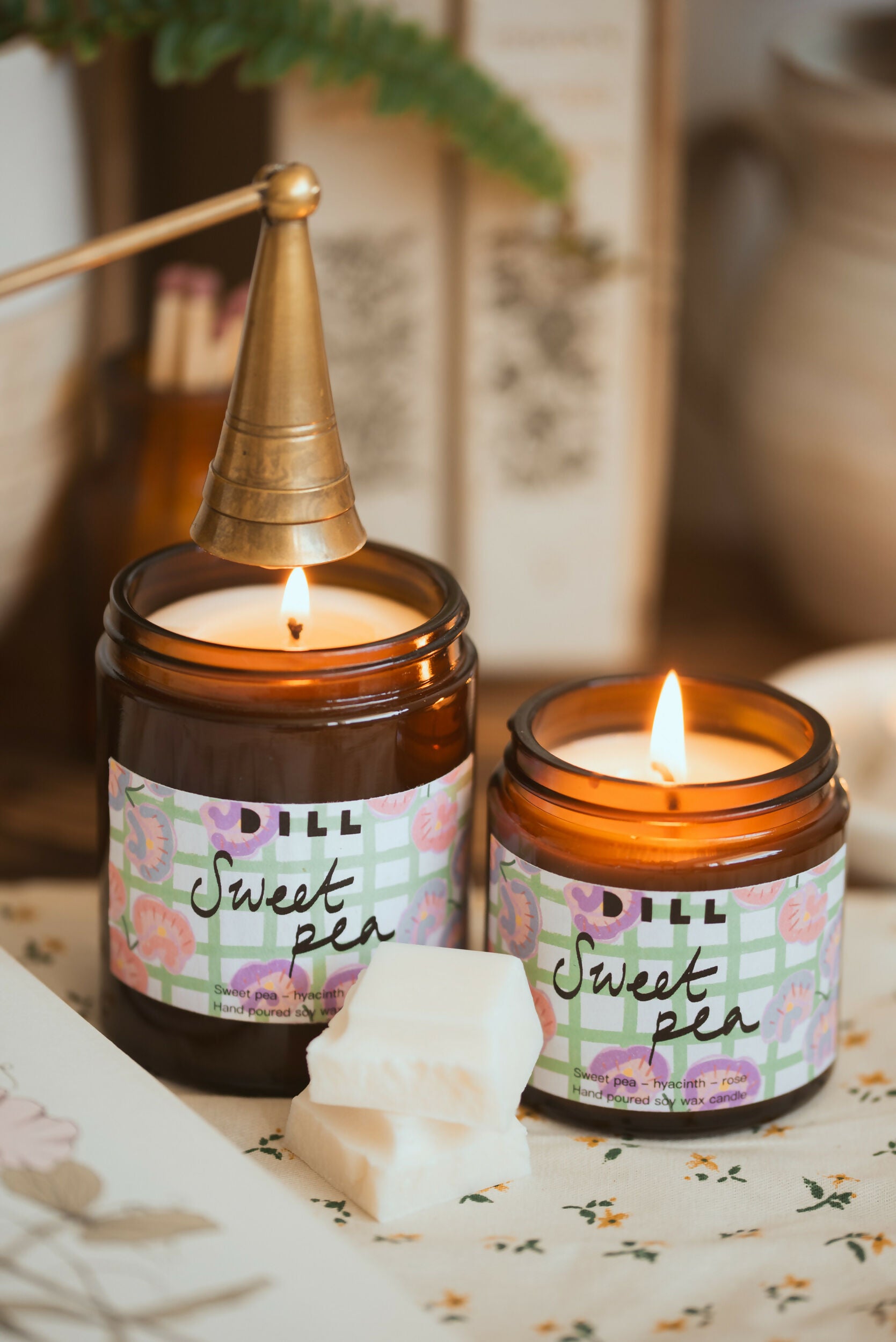 Sweet Pea - Soy Wax Melt Snap Bar