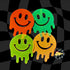 Neon Coaster Set - Acrylic Coasters (Set of 4)