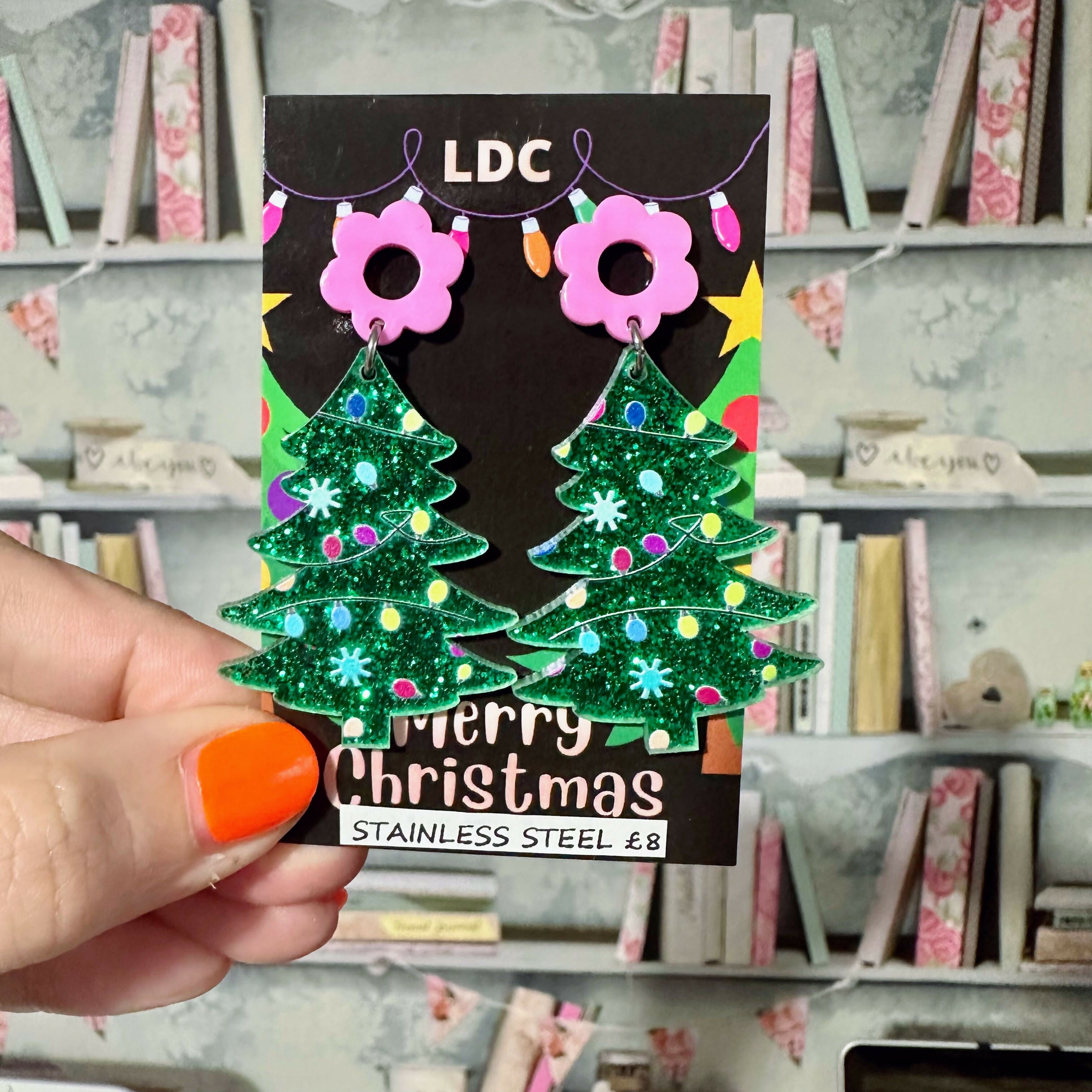 Christmas Tree Earrings