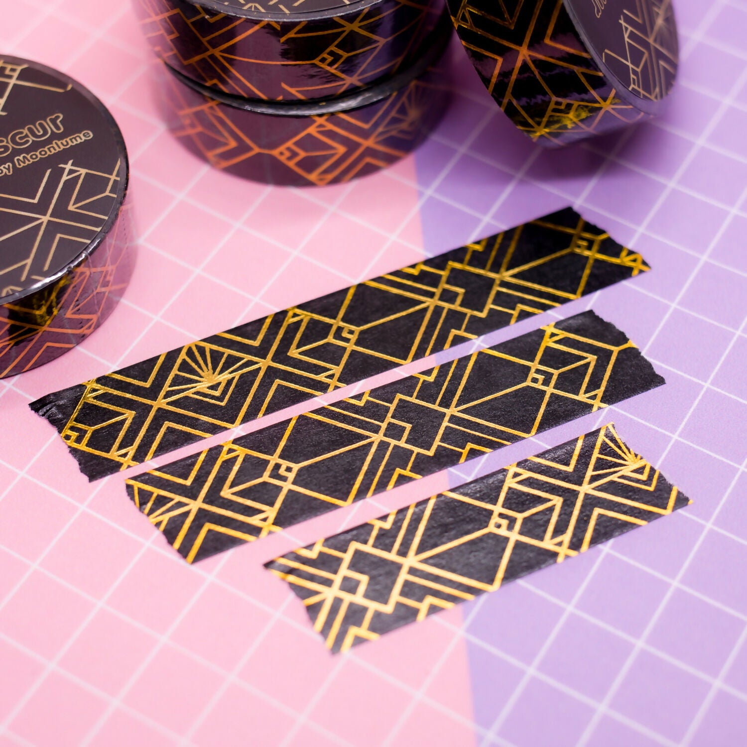Washi Tape - Art Deco Clair Obscur
