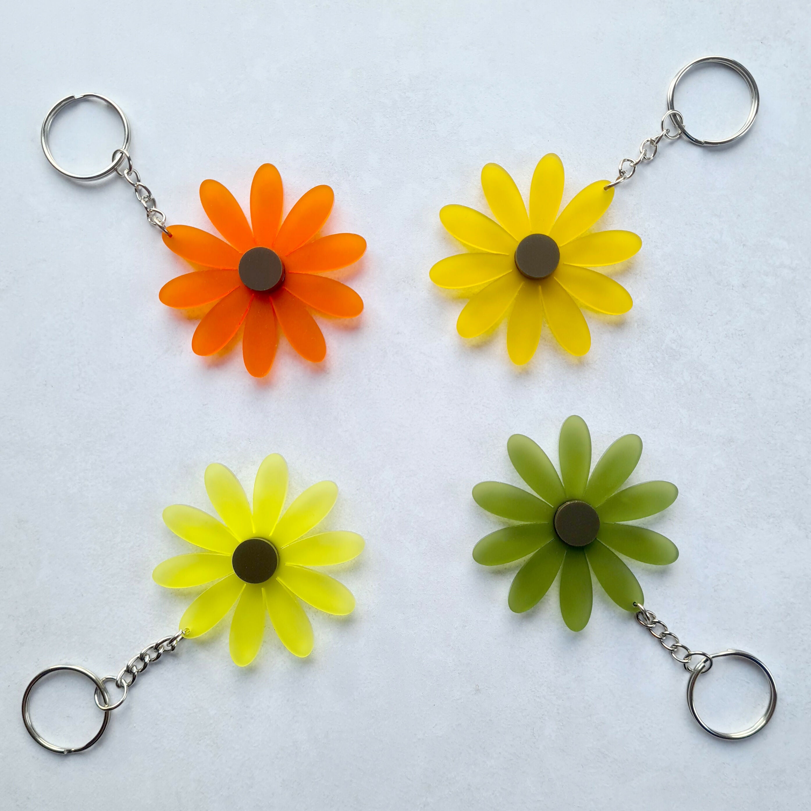 Flower Keyring