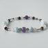 HEALING CRYSTAL & STERLING SILVER STRETCH BRACELET WITH AROMATHERAPY BEAD TO HELP WITH STRESS