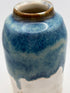 Blue Hand Thrown Reed Diffuser Bottle/Bud Vase