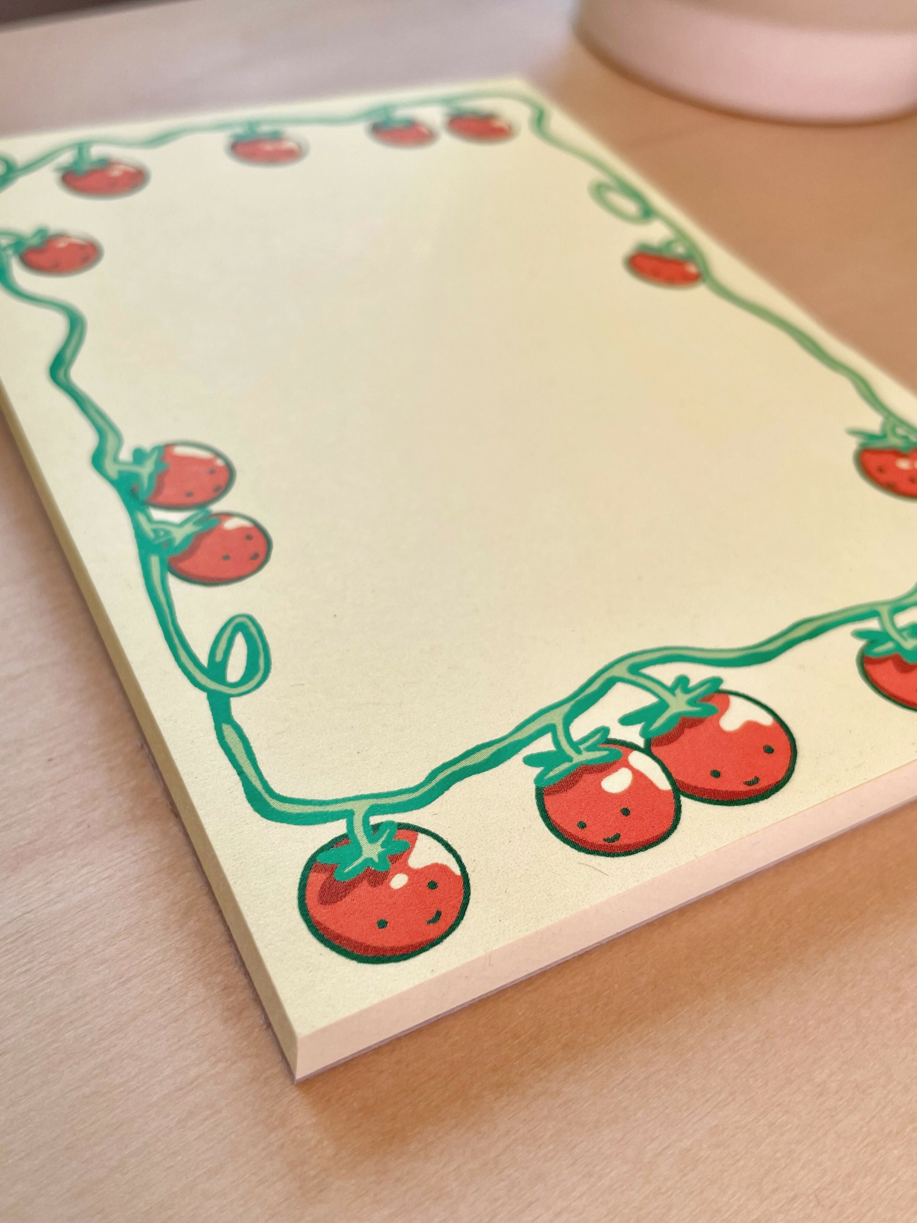 Toms on the Vine Notepad