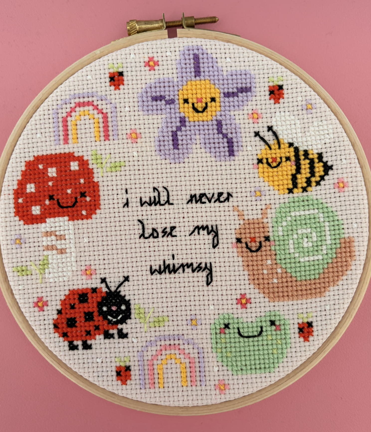 I Will Never Lose My Whimsy *Cross Stitch Kit*