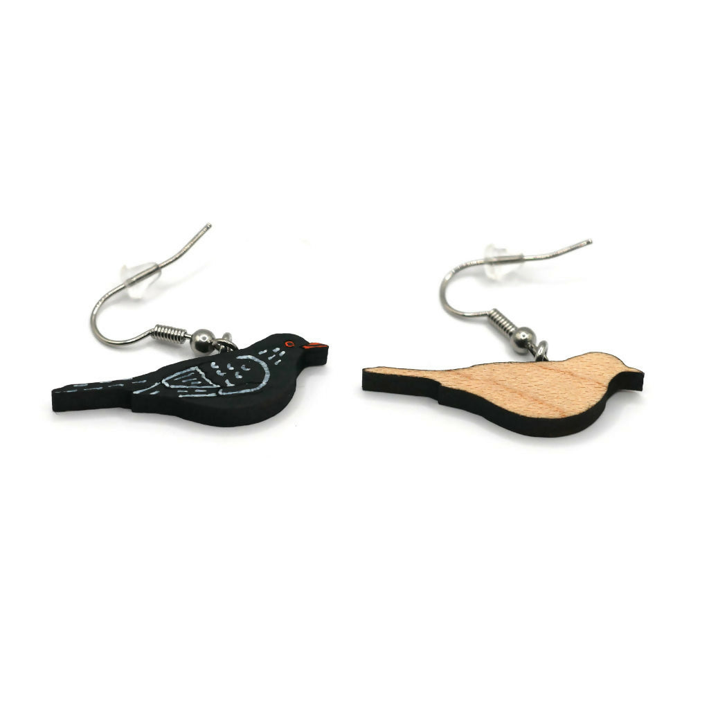 Blackbird Dangle Earrings