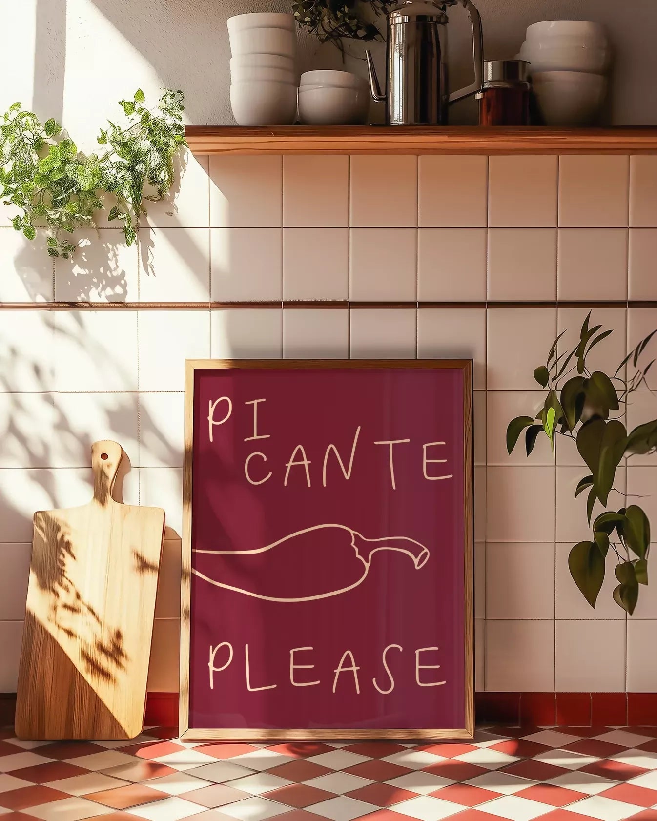 PICANTE PLEASE WALL ART PRINT