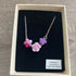 Micro Crochet Flower Necklace