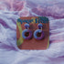 Geometric Hoop Polymer Clay Earrings