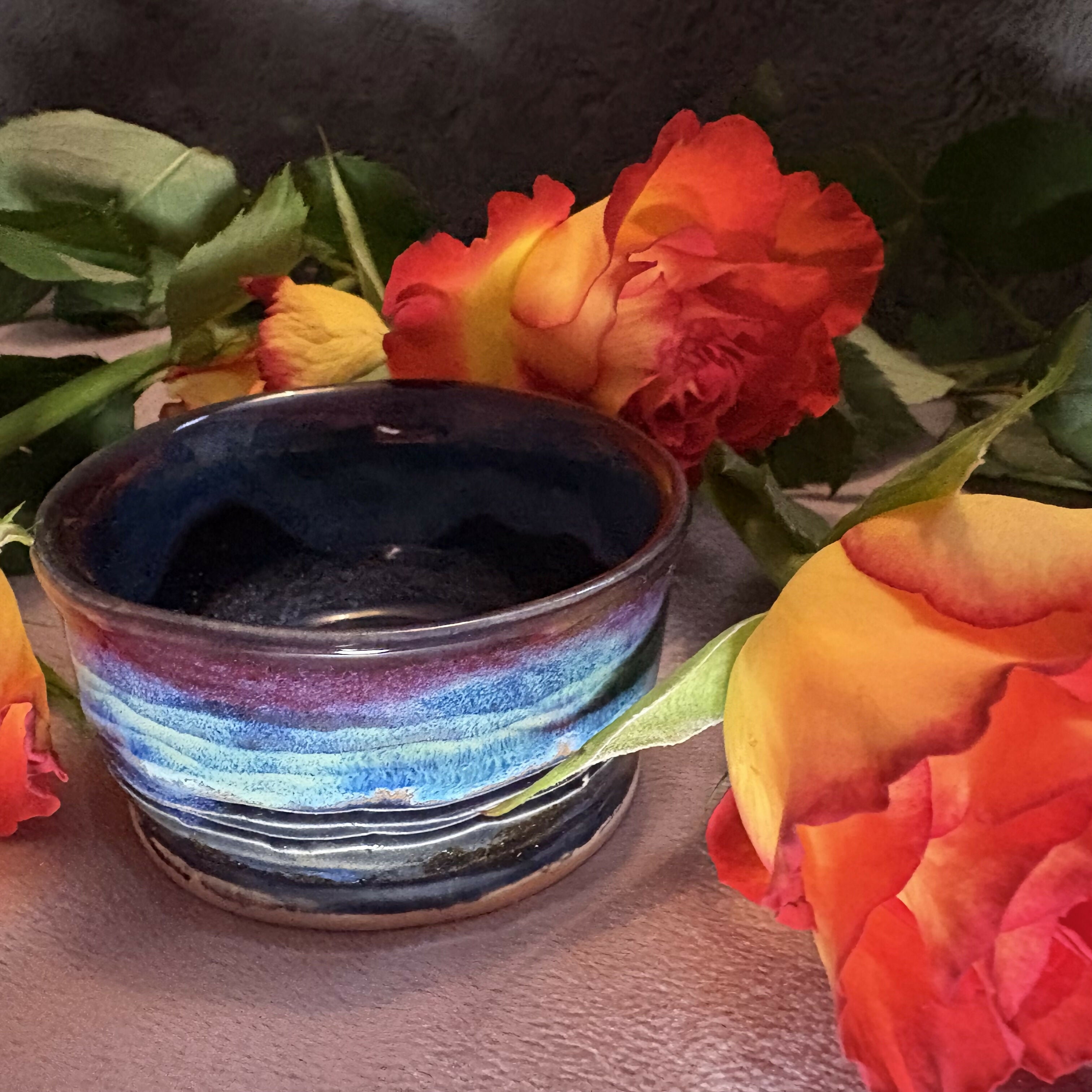 Northern Stripes Tea Light Holder