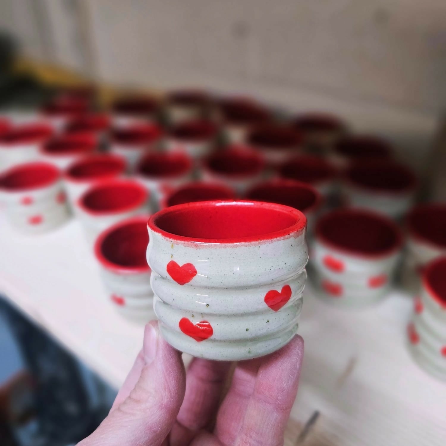 Miniature Valentines Pot