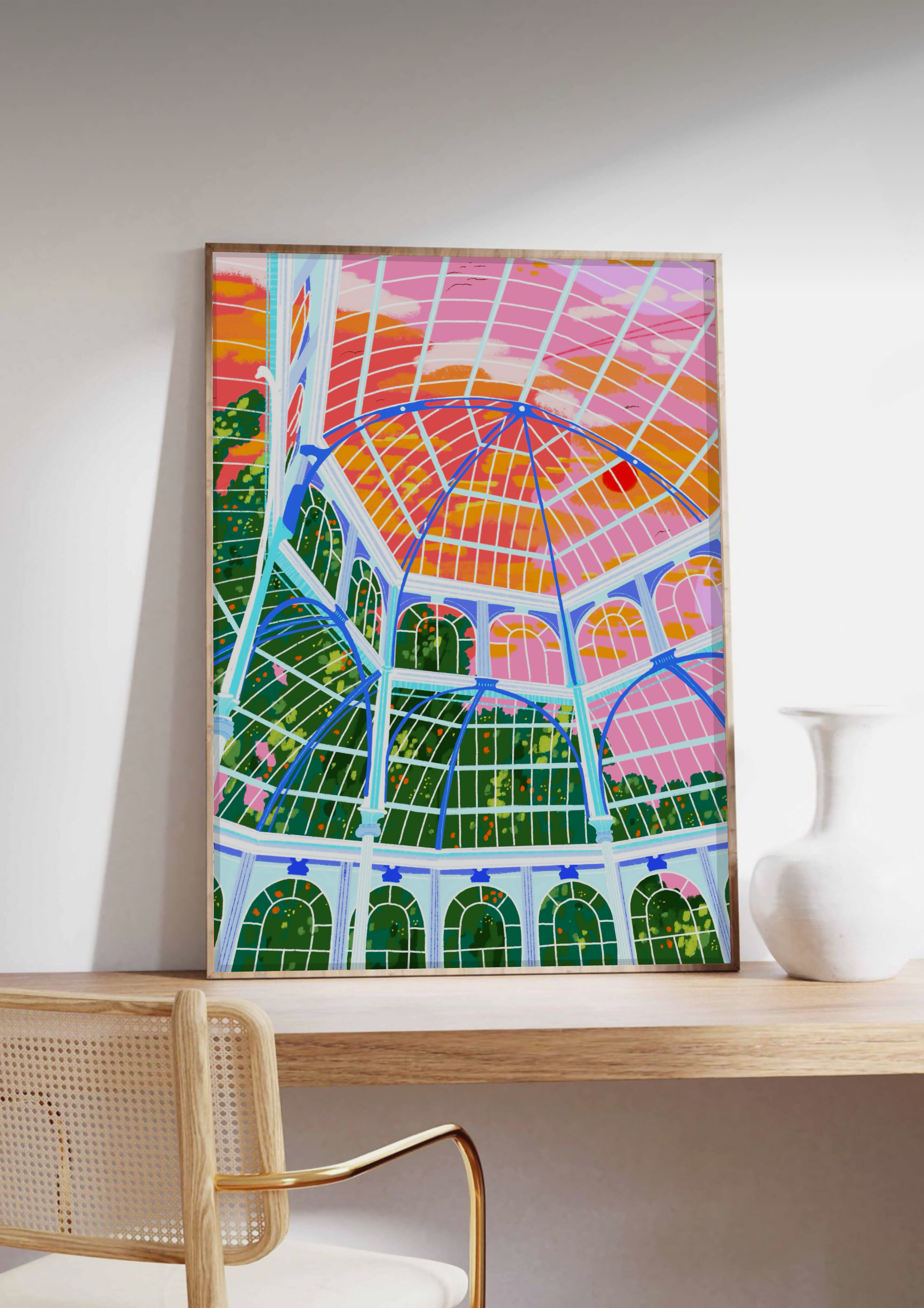 Kew Gardens Art Print
