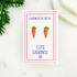Happy Carrot Stud Earrings