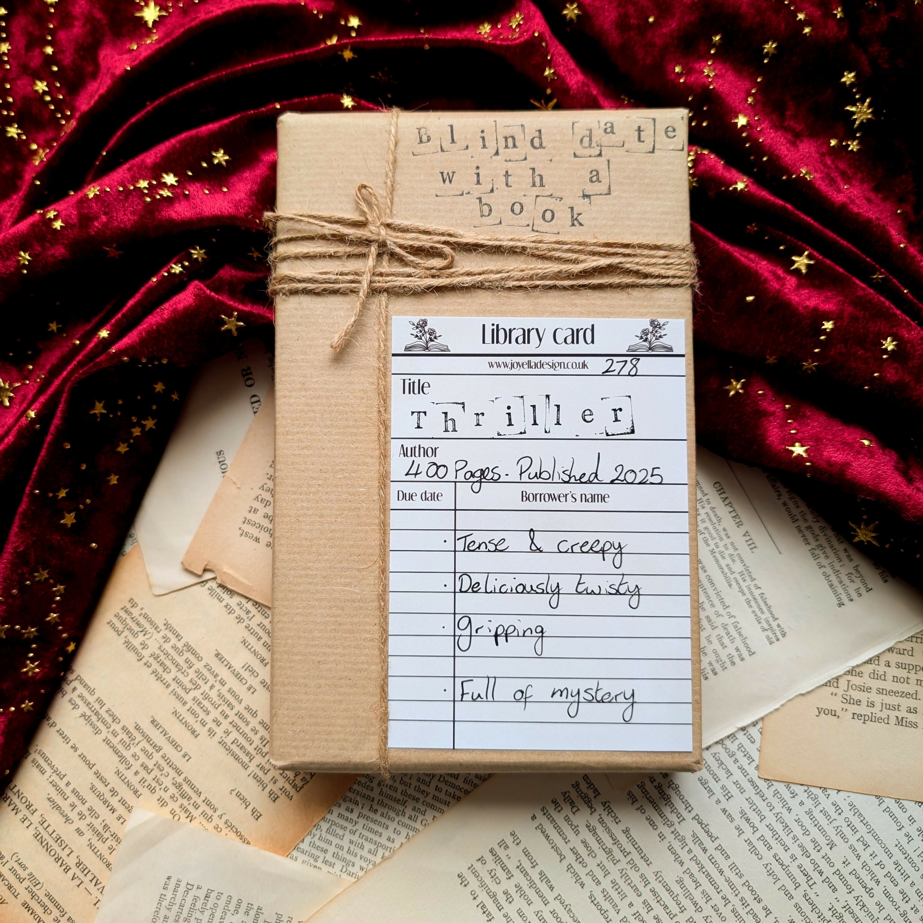 Blind Date with a Book - Thriller