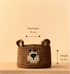 Crochet Bear Basket