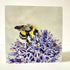 White Bumblebee - Greetings Card