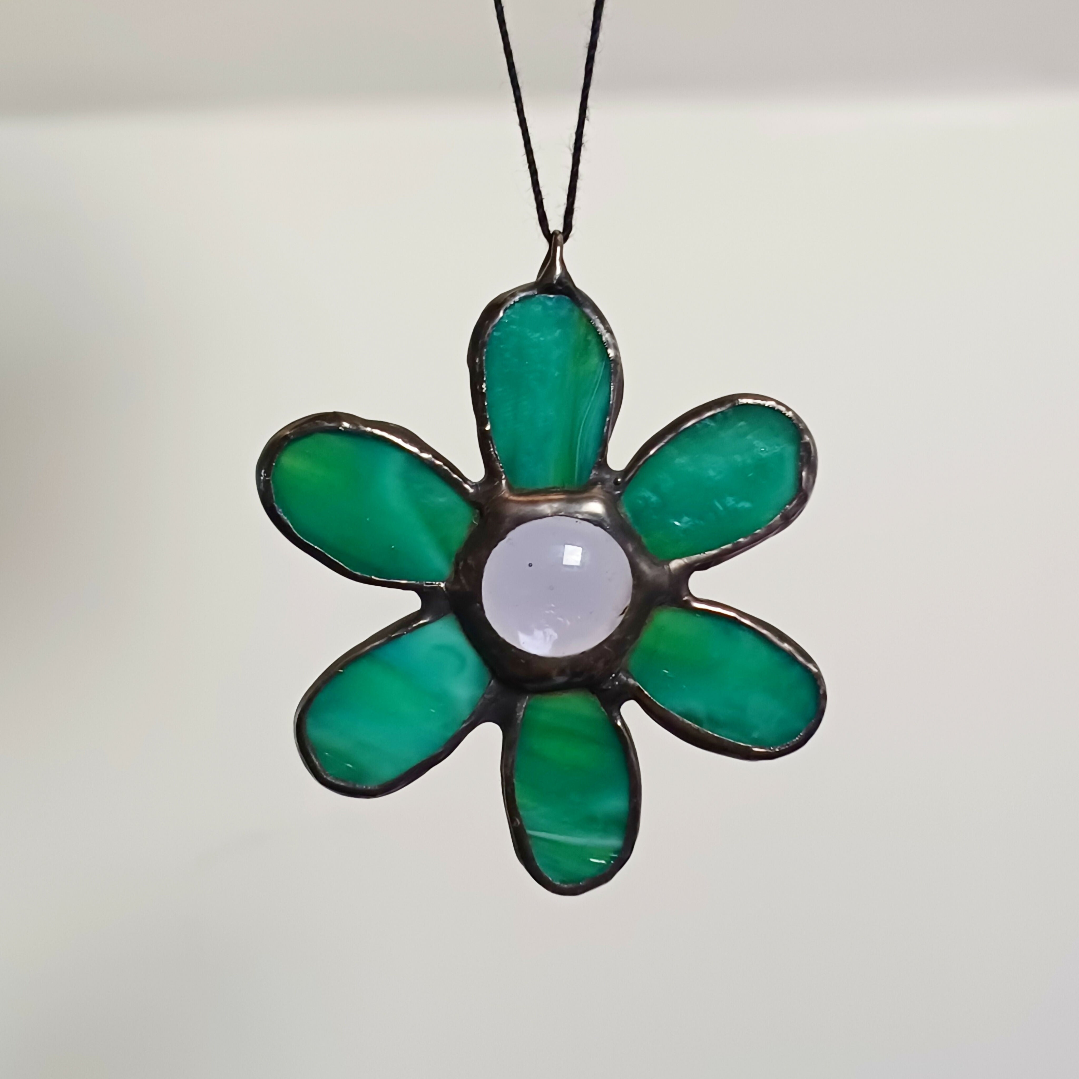 Mini Stained Glass Flower
