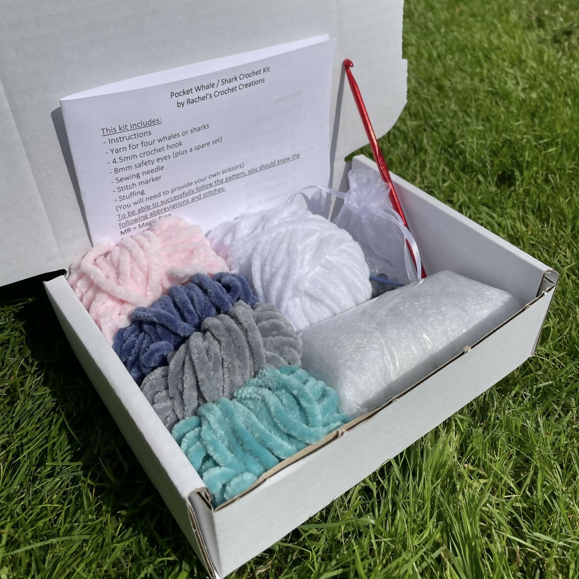 Pocket Shark Crochet Kit