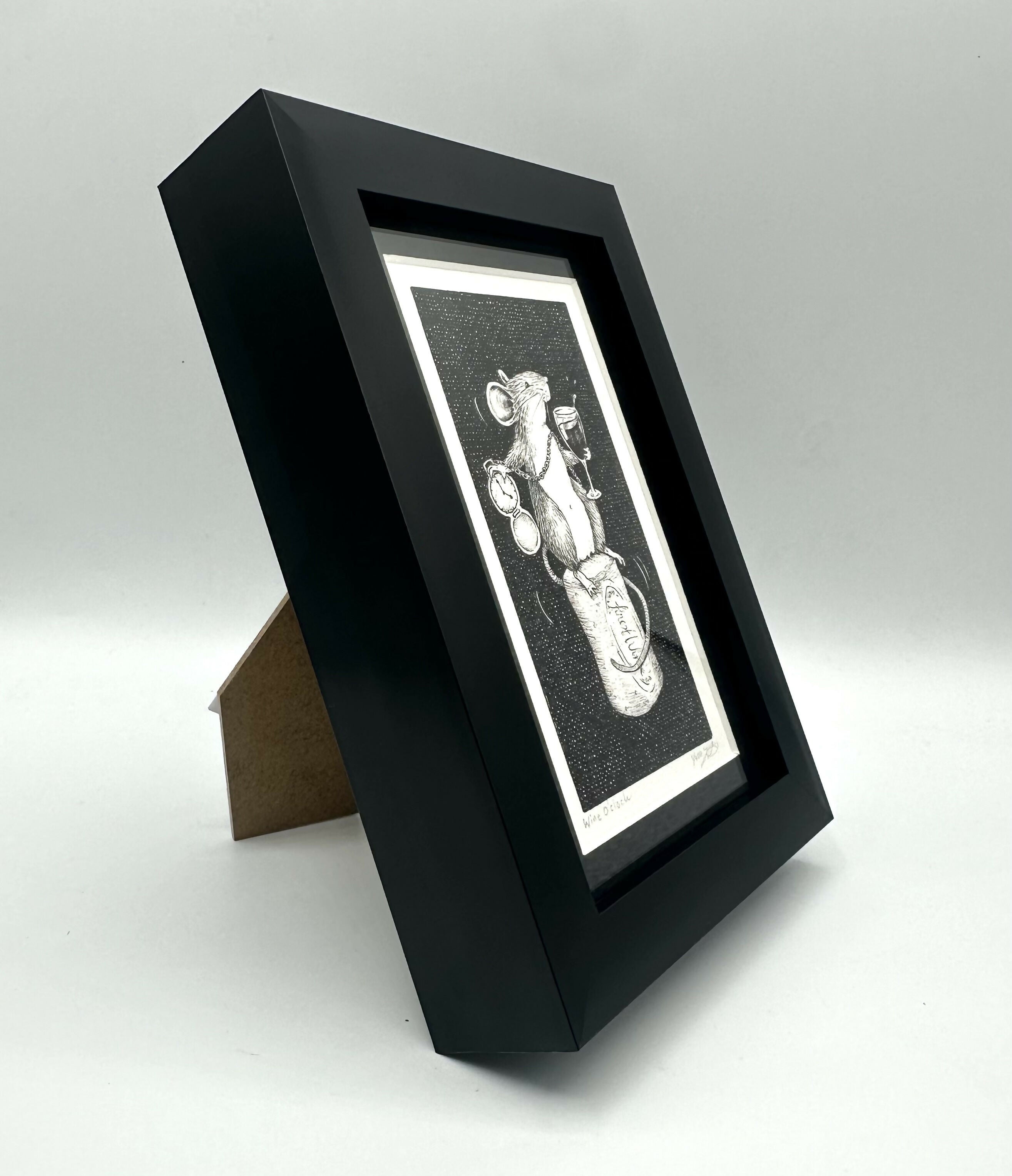 Wine O'Clock - Limited Edition Print by Jenny Davies