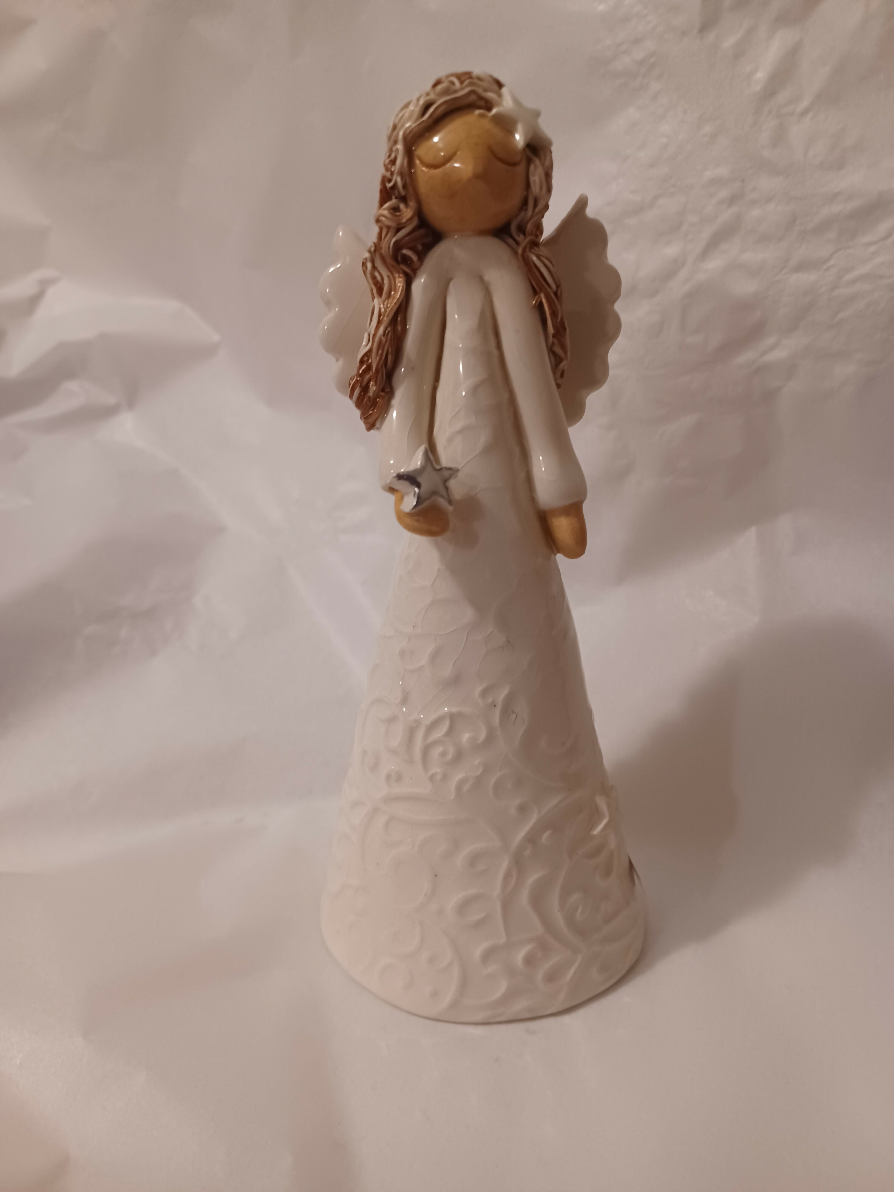 Tall Ceramic Angel or Snowman