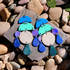 Blue and Turquoise Sparkles