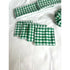 Green Gingham Spa Makeup Gift Set