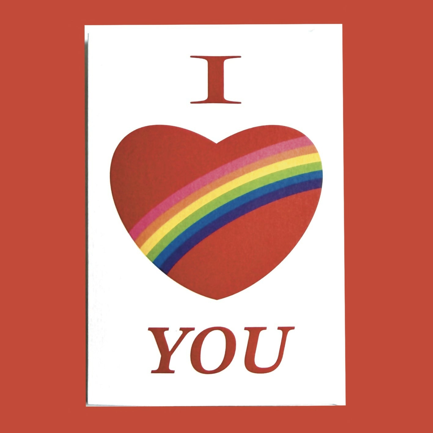 ‘I Love You’ A6 Greetings Card