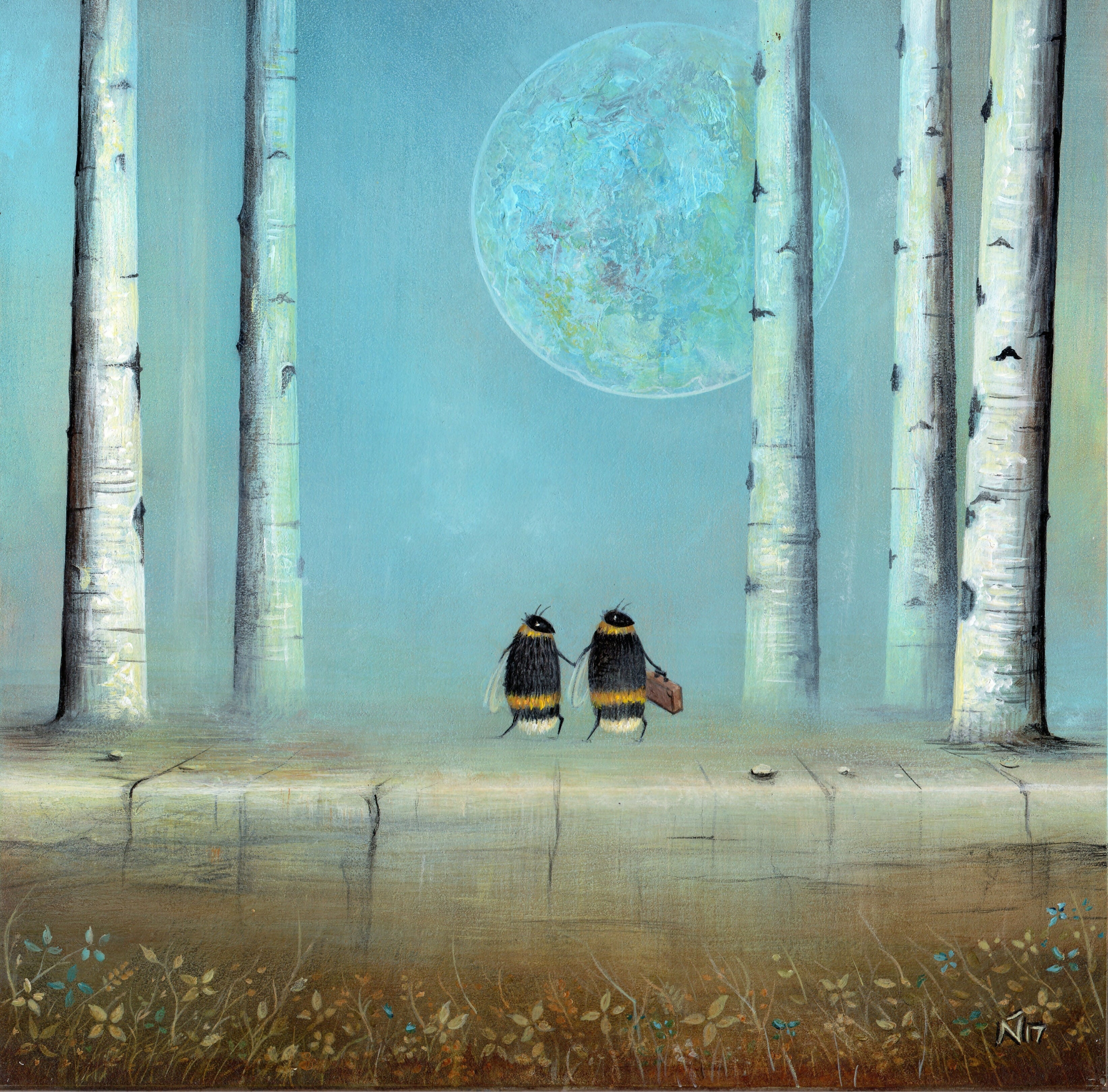 Come Away with Me 10"x10" Print