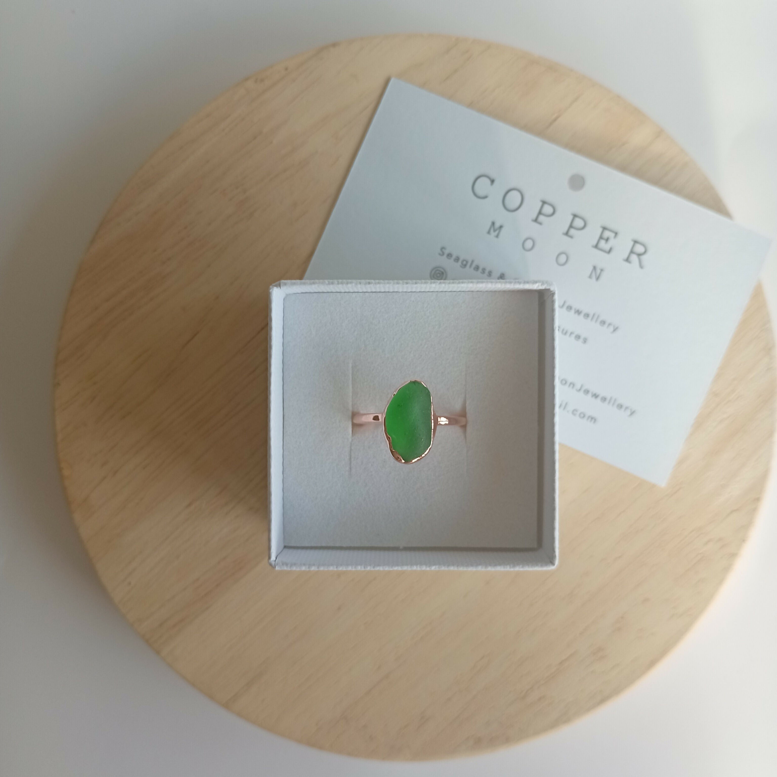 Seaglass Ring M 1/2