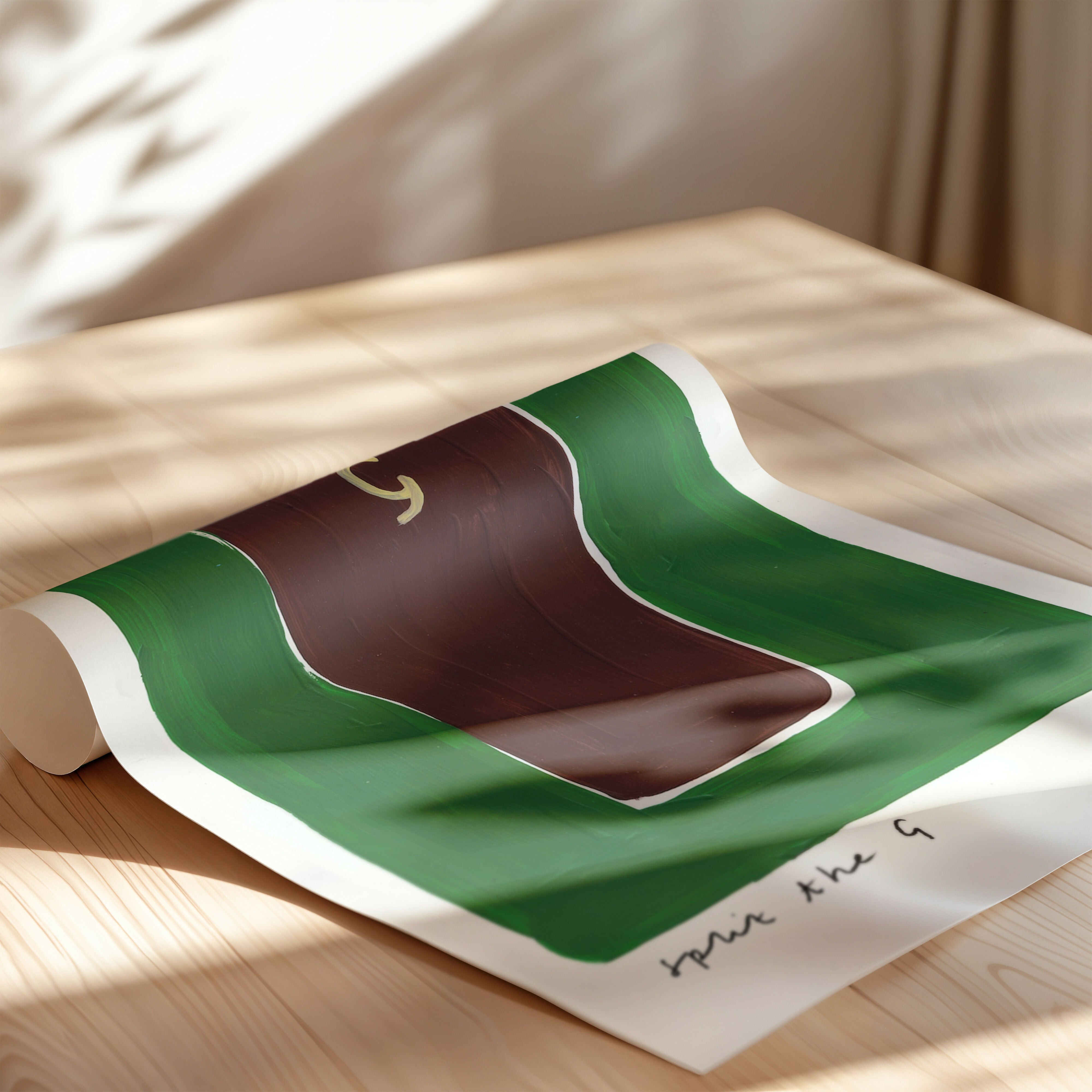 Split the G Art Print