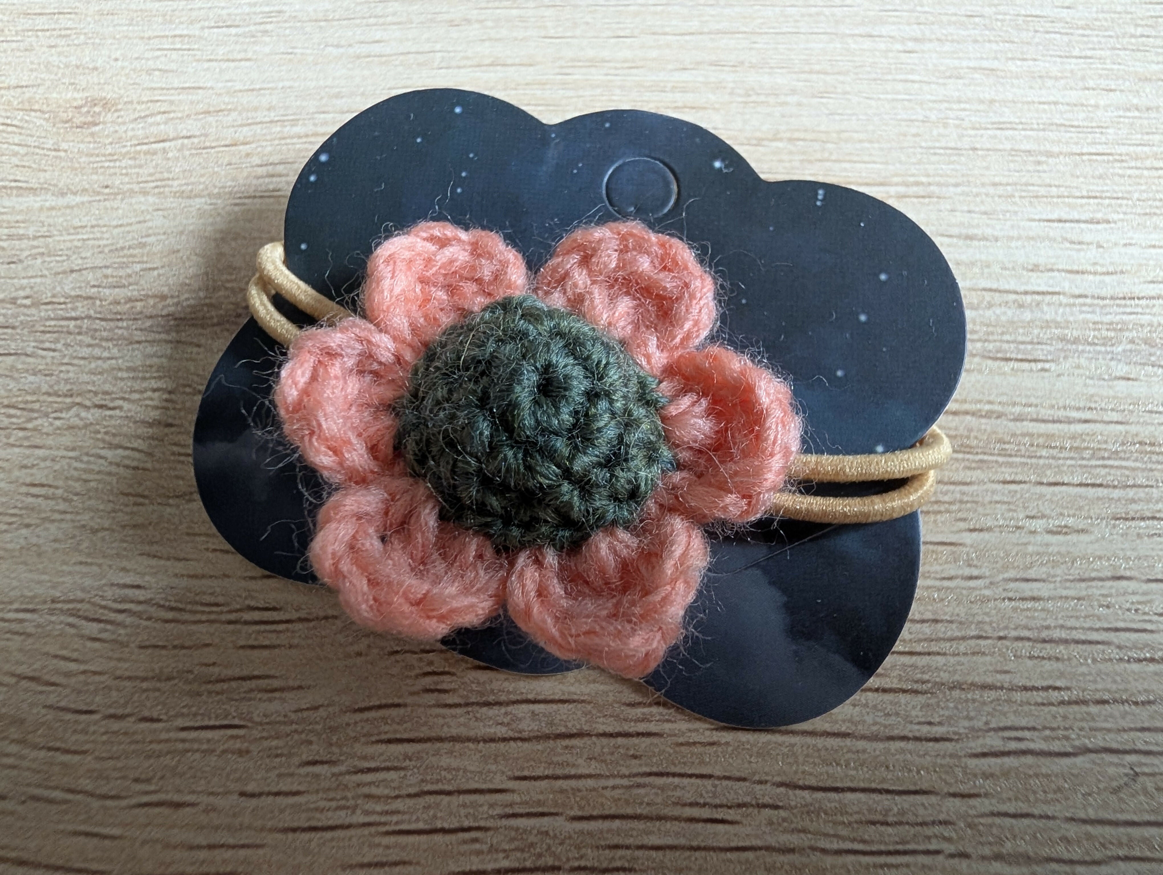 Hair Accessory - little peach flower