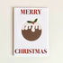 Christmas Pudding Merry Christmas Card