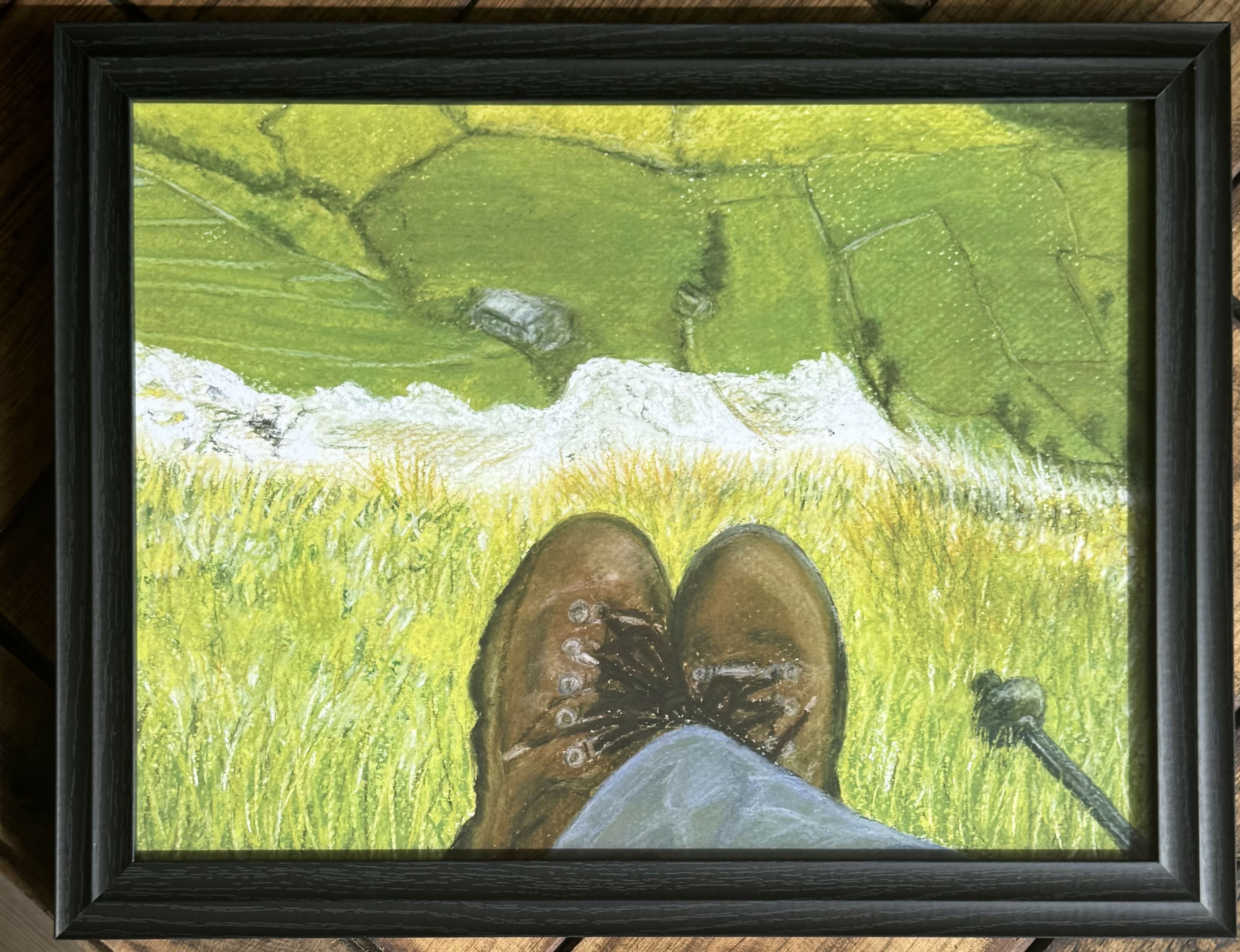 LANDSCAPE FRAMED PRINT A3